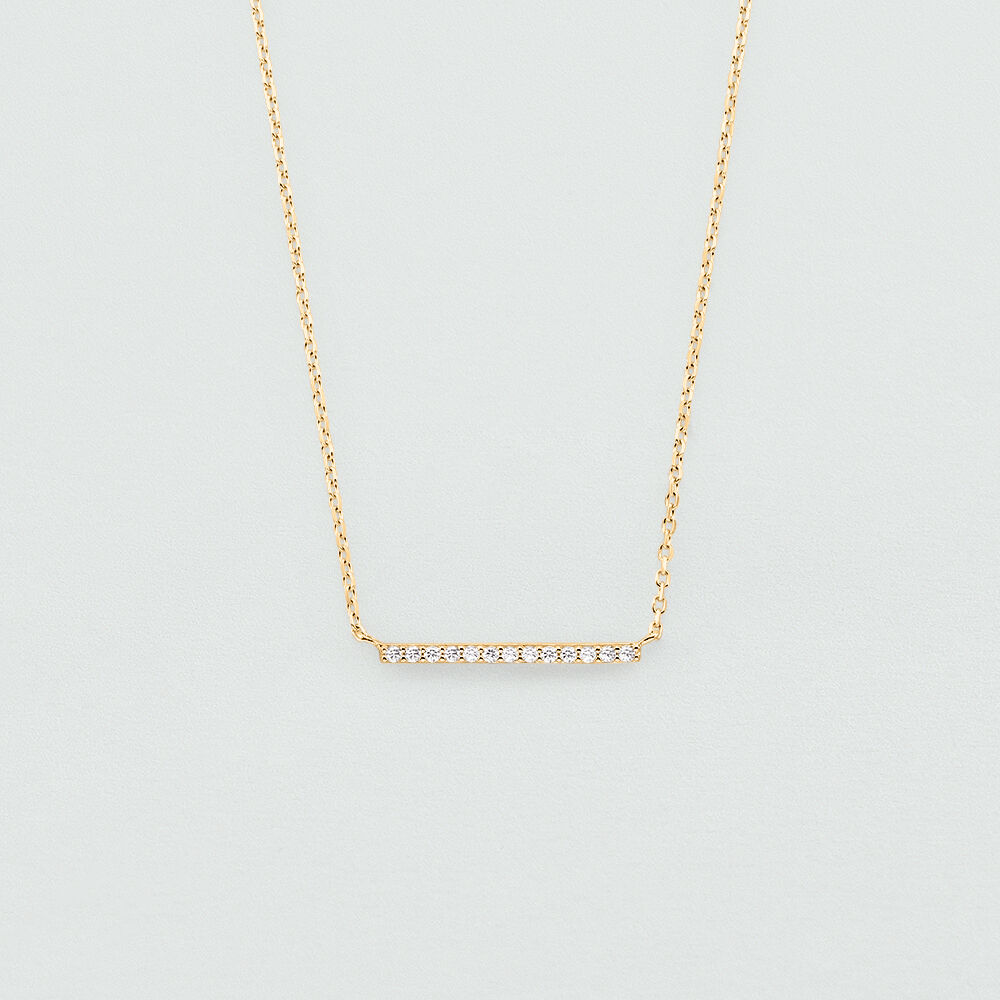 Collier ras du cou BARSHINE - Cristal / Doré - Colliers fantaisie  | Agatha