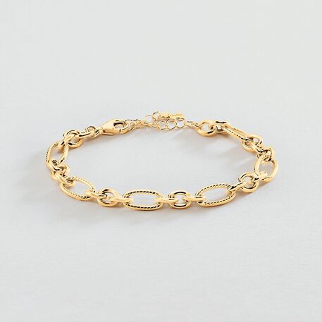 Bracelet souple ARGENT - Doré - Bracelets  | Agatha