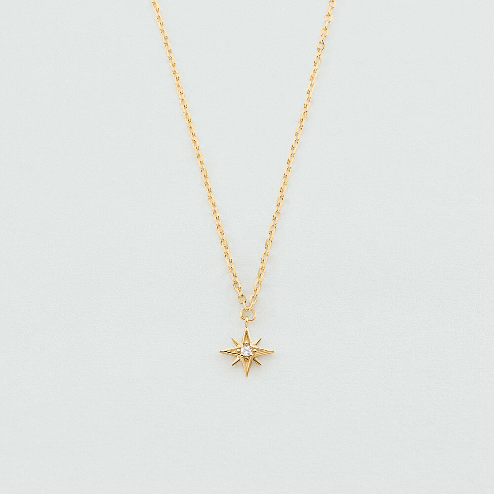 Collier ras du cou OURSE - Cristal / Doré - Colliers fantaisie  | Agatha