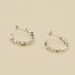 Boucles d'oreilles pendantes PLEIADES - Cristal / Argenté - Boucles d'oreilles  | Agatha