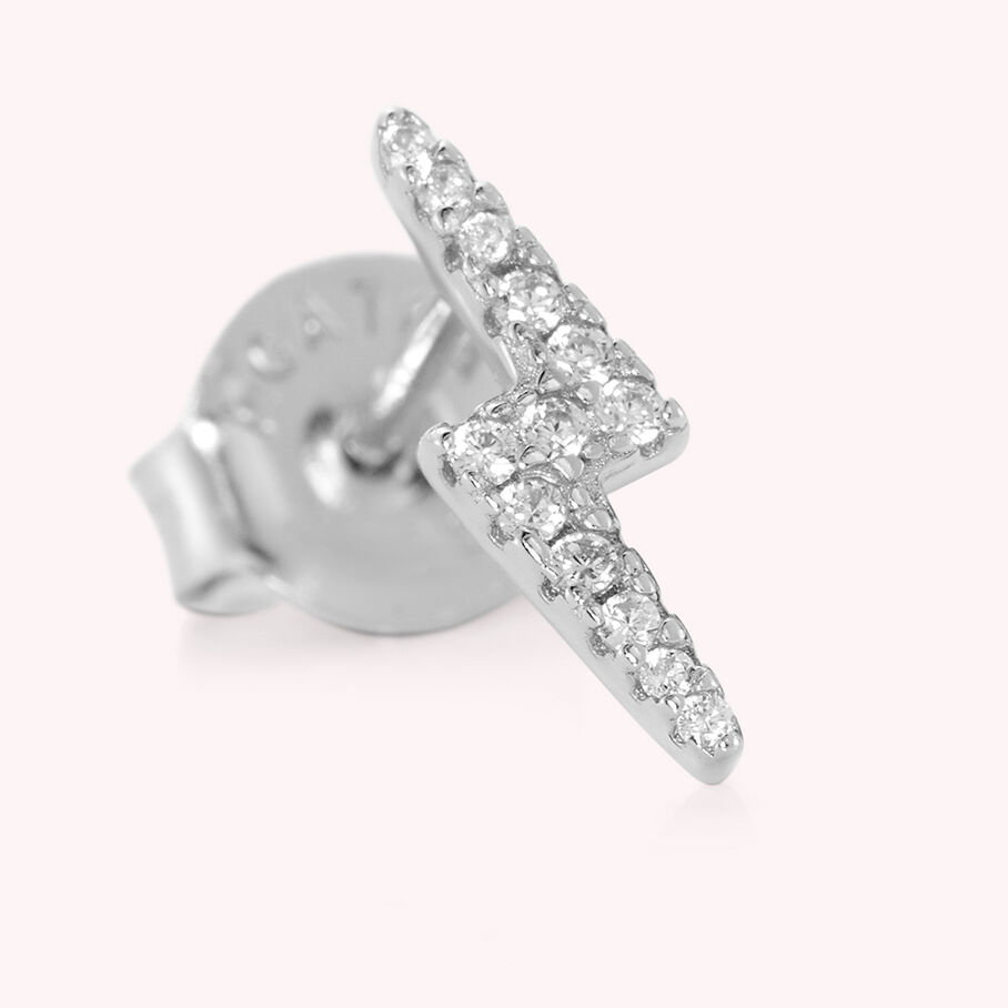 Piercing puce ECLAIR - Cristal / Argenté - Piercings  | Agatha