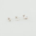 Piercing puce PARADIS - Cristal / Argenté - Piercings  | Agatha