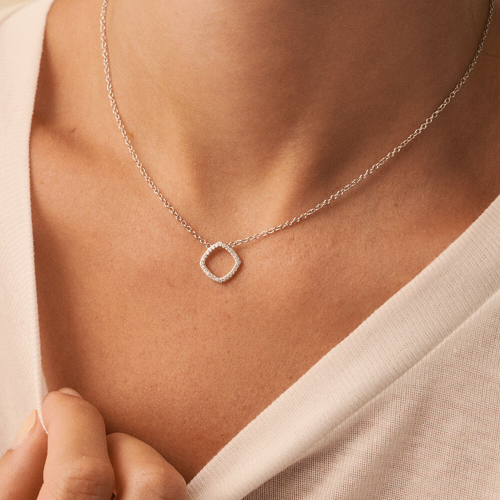 Collier ras du cou SISSI - Cristal / Argent&eacute; - Colliers fantaisie  | Agatha