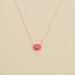 Collier mi-long ATMA - Nacre /rose - Colliers  | Agatha