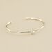 Jonc IMPERIAL - Cristal / Argenté - Bracelets  | Agatha