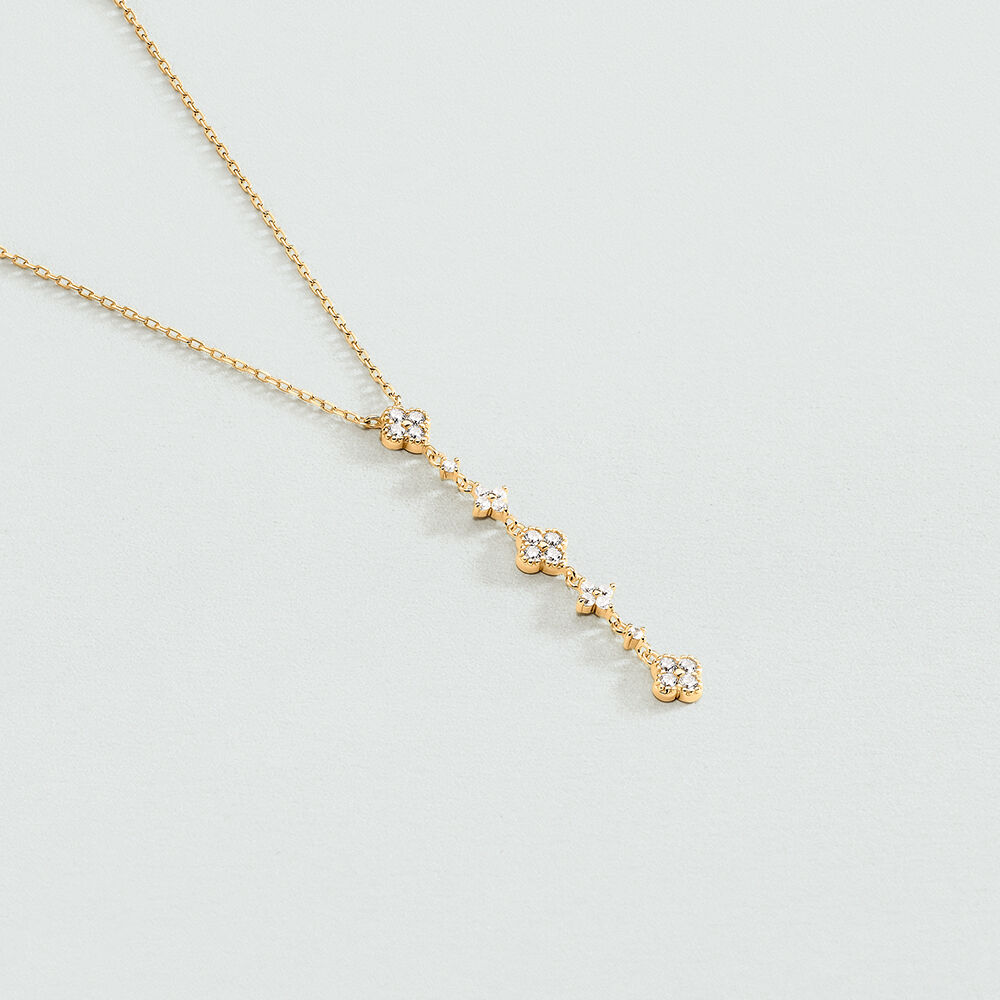 Collier ras du cou BELOVED - Cristal / Doré - Colliers fantaisie  | Agatha