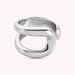 Bague ajustable ICONIQUE - Argenté - Bagues  | Agatha