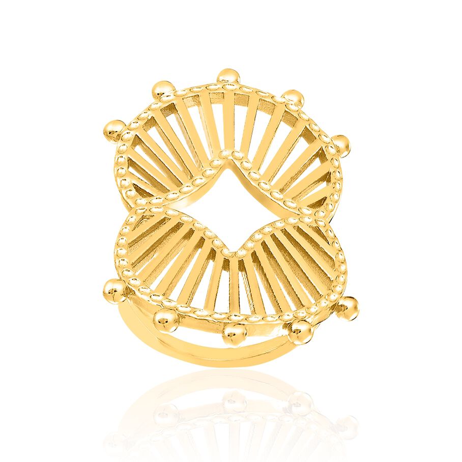 Bague large BOHEMIAN - Doré - Bagues  | Agatha