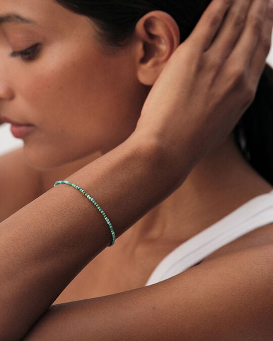 Bracelet souple PIERRES NATURELLES - Turquoise - Bracelets fantaisie  | Agatha Bracelet souple PIERRES NATURELLES - Turquoise - Bracelets fantaisie  | Agatha