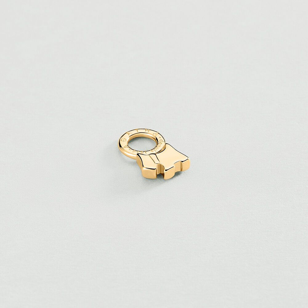 Pendentif 1974 - Dor&eacute; - Bijoux sans pierre  | Agatha