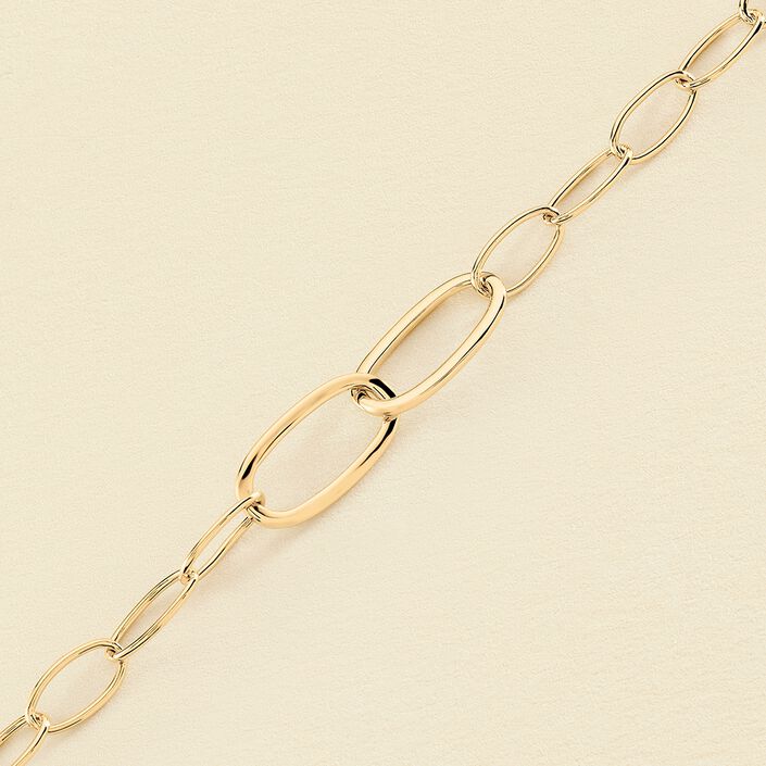 Bracelet souple CHAIN - Doré - Bracelets  | Agatha