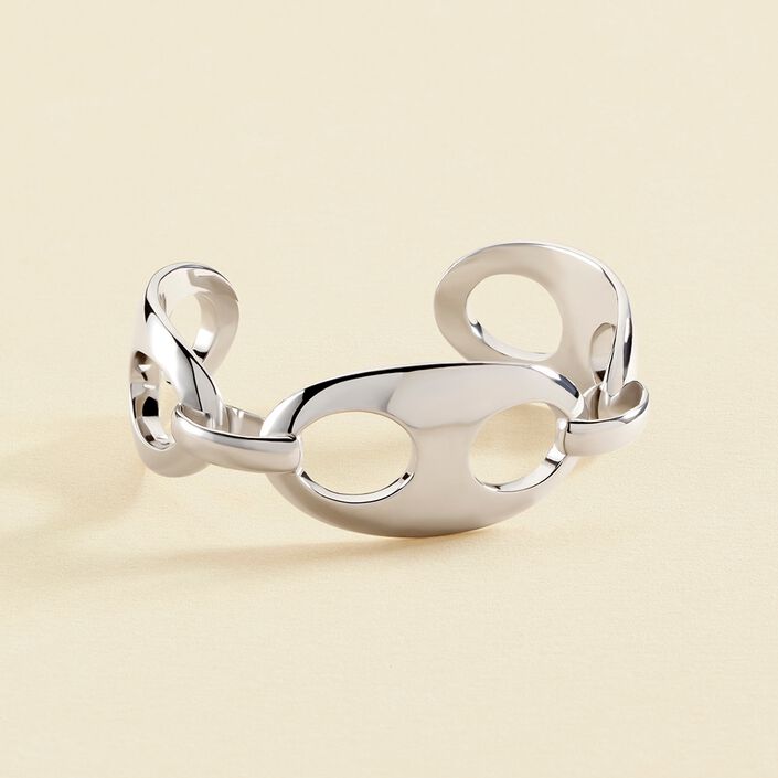 Jonc ETREINTE - Argenté - Bracelets  | Agatha