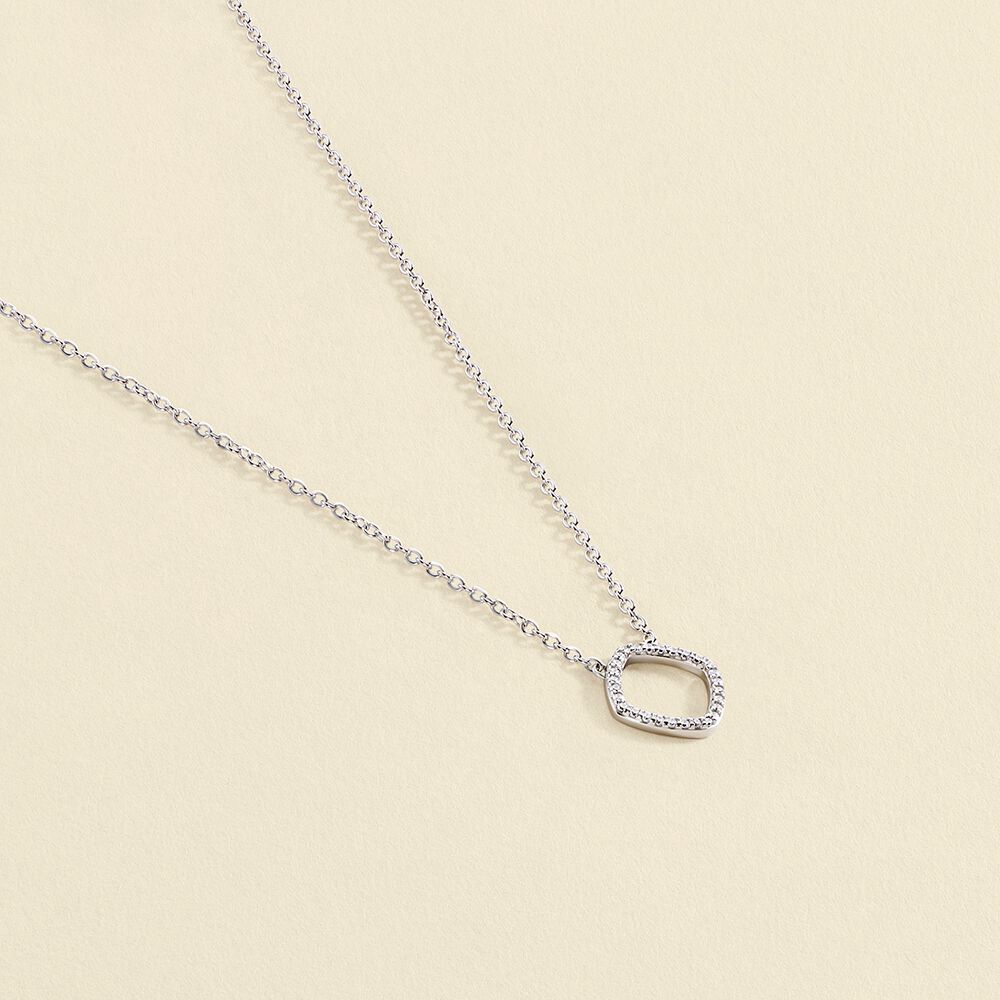 Collier ras du cou SISSI - Cristal / Argenté - Colliers  | Agatha