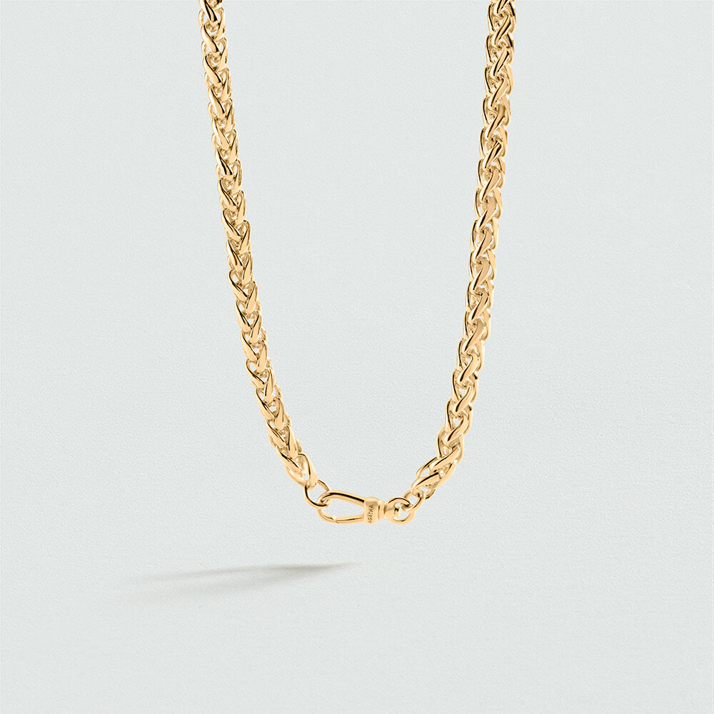 Collier ras du cou MAILLE PALMIER - Dor&eacute; - Colliers fantaisie  | Agatha