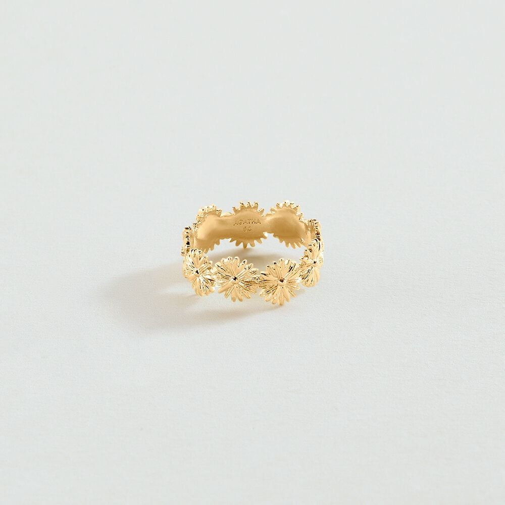 Bague large BLOSSOM - Doré - Bagues fantaisie  | Agatha