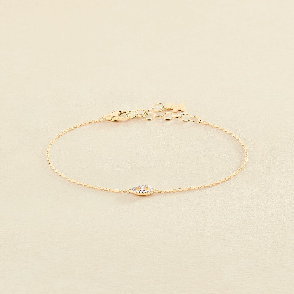 Bracelet souple ETREINTE - Argenté / Doré - Bracelets  | Agatha