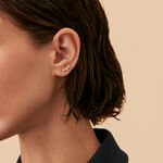 Piercing puce TRIOFLOR - Cristal / Doré - Piercings  | Agatha