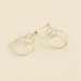 Boucles d'oreilles pendantes CASSINI - Doré - Boucles d'oreilles  | Agatha