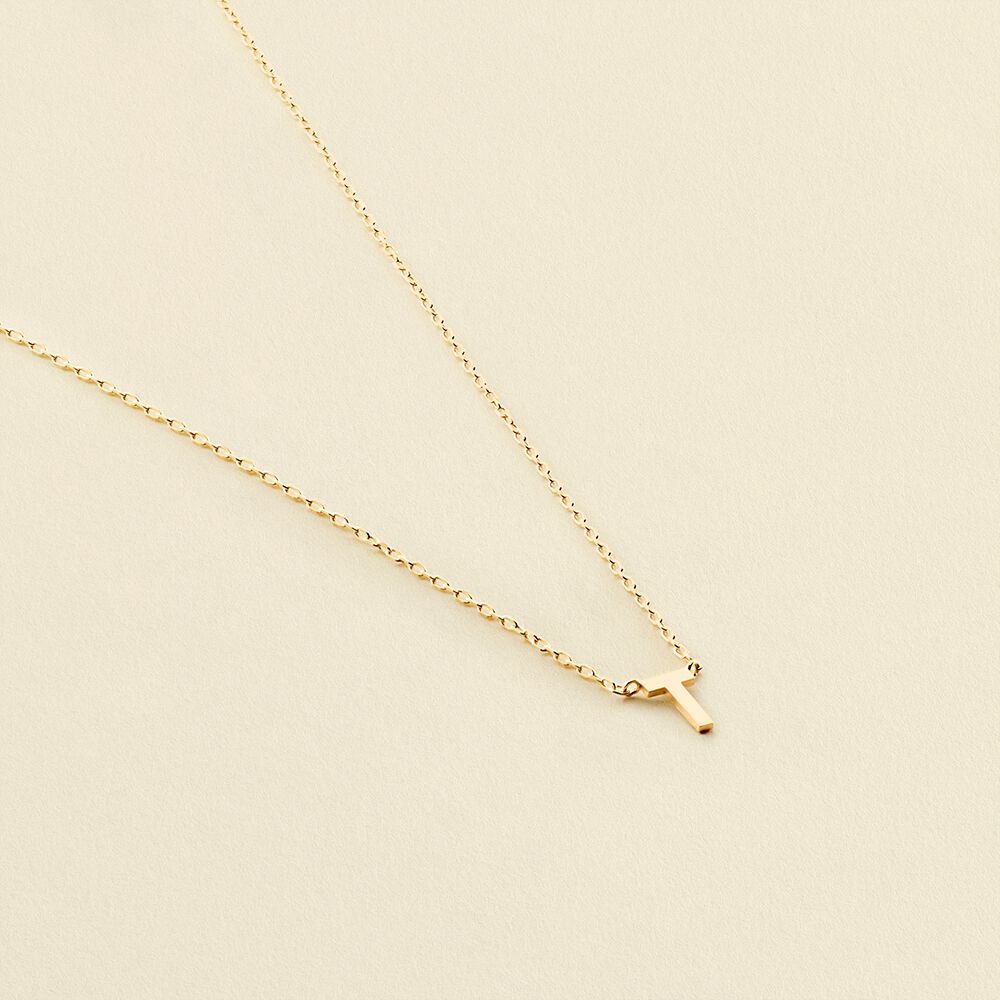 Collier ras du cou ABC - Doré - Colliers fantaisie  | Agatha