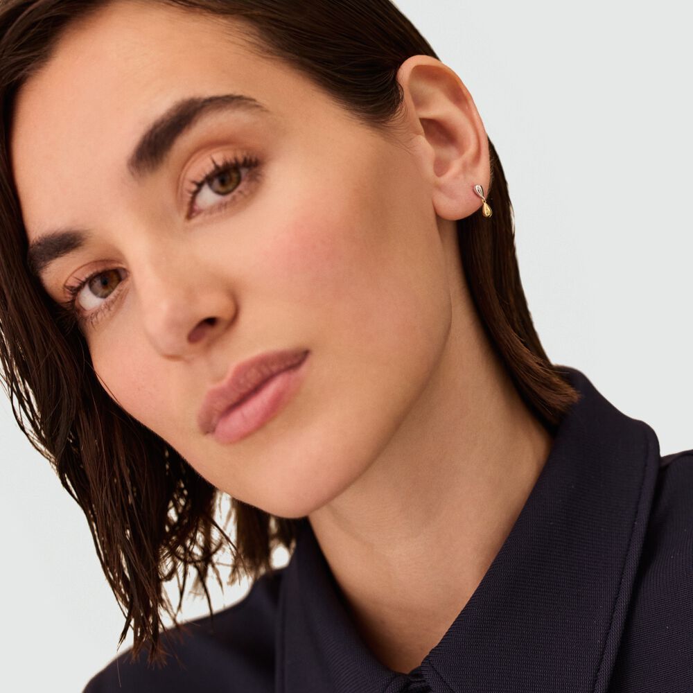 Piercing puce LORIE - Bicolore - Bijoux sans pierre  | Agatha