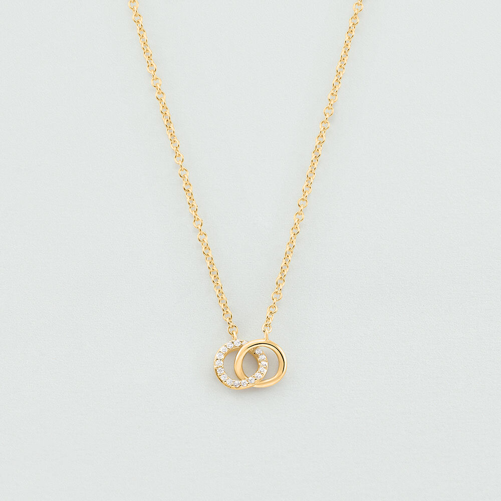 Collier ras du cou RONDOU - Cristal / Doré - Colliers fantaisie  | Agatha
