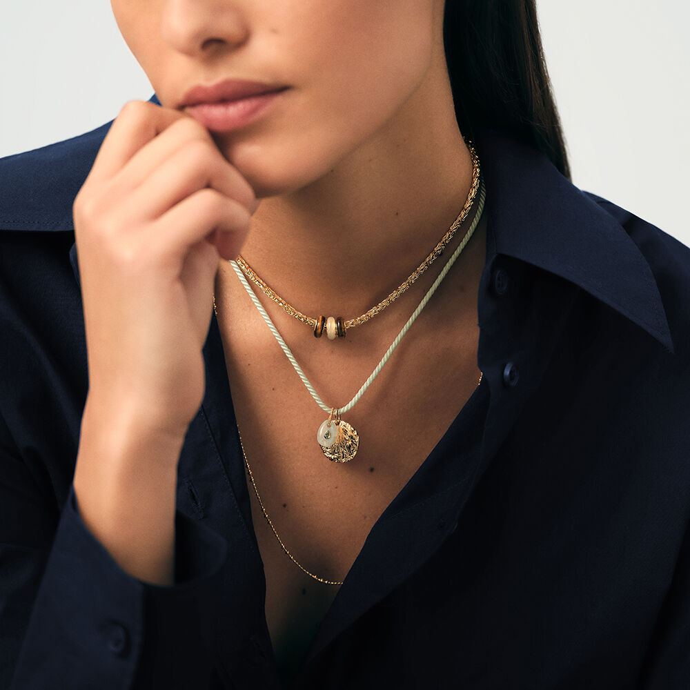 Pendentif PIERRE NATURELLE - Amazonite - Nos concepts  | Agatha