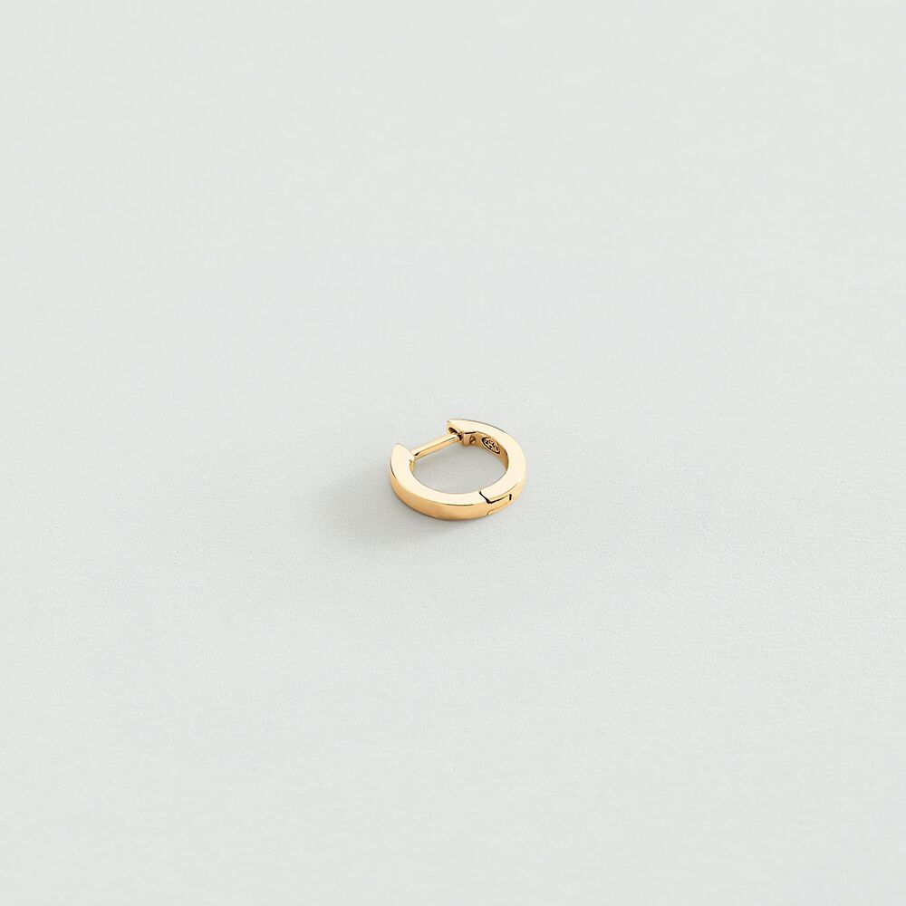 Piercing créole CRIOLLA - Doré - Bijoux sans pierre  | Agatha