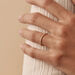 Bague fine BELOVED - Cristal / Doré - Bagues  | Agatha