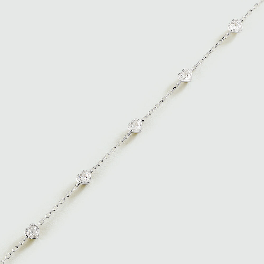 Bracelet souple ADOREE - Cristal / Argenté - Bracelets fantaisie  | Agatha