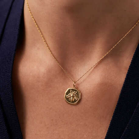 Collier ras du cou GOLDEN - Doré - Colliers  | Agatha