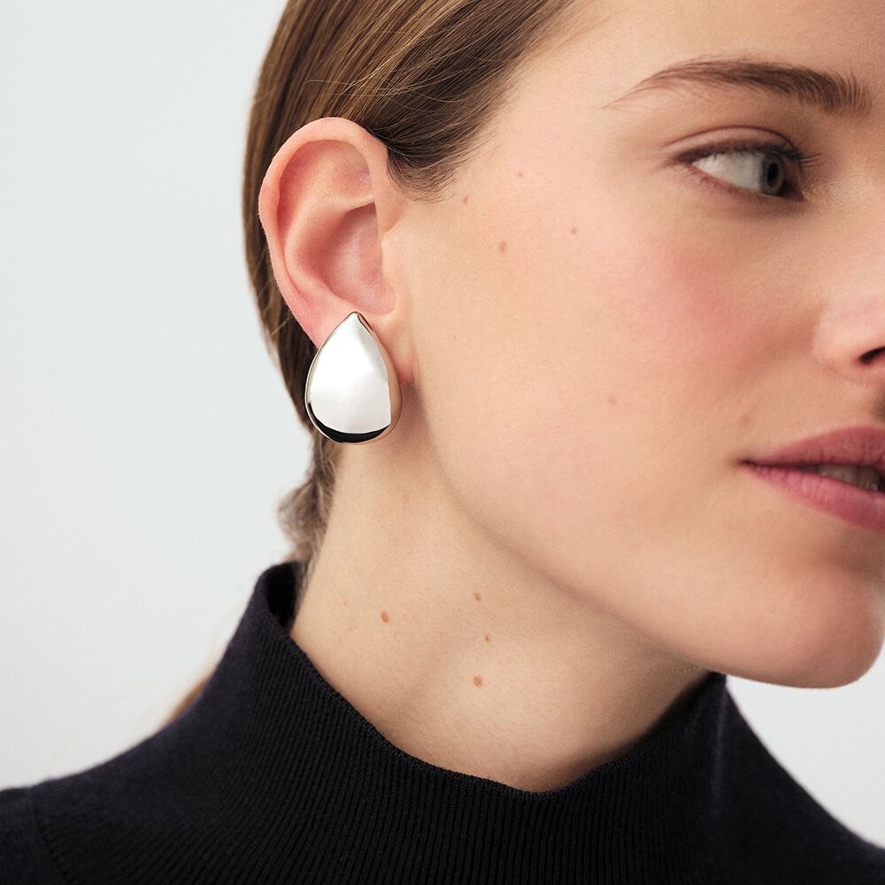 Boucles d'oreilles pendantes DANAE - Argenté - Boucles d'oreilles fantaisies  | Agatha
