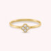 Bague fine BELOVED - Cristal / Doré - Bagues  | Agatha