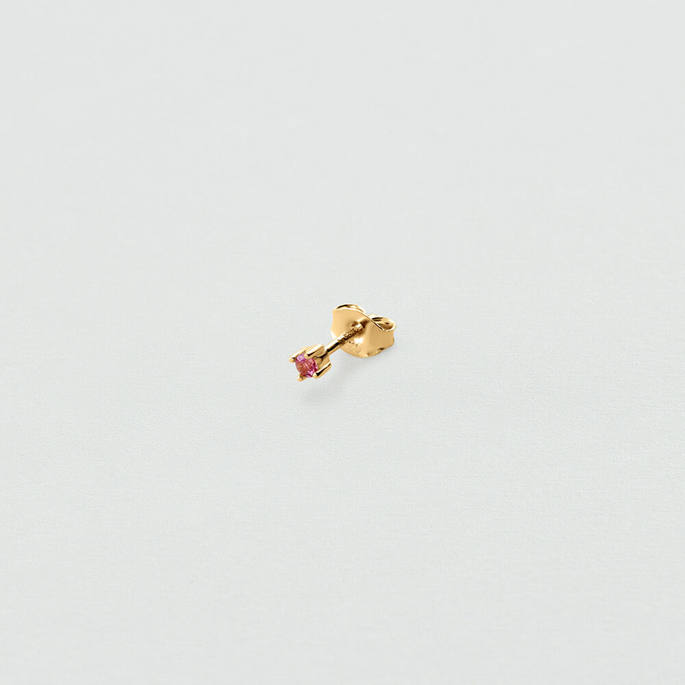 Puce &agrave; l'unit&eacute; MIX & MATCH - Rose / Dor&eacute; - Boucles d'oreilles  | Agatha