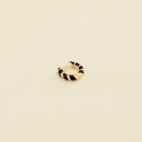 Piercing créole MIX& MATCH - Noir / Doré - Piercings  | Agatha
