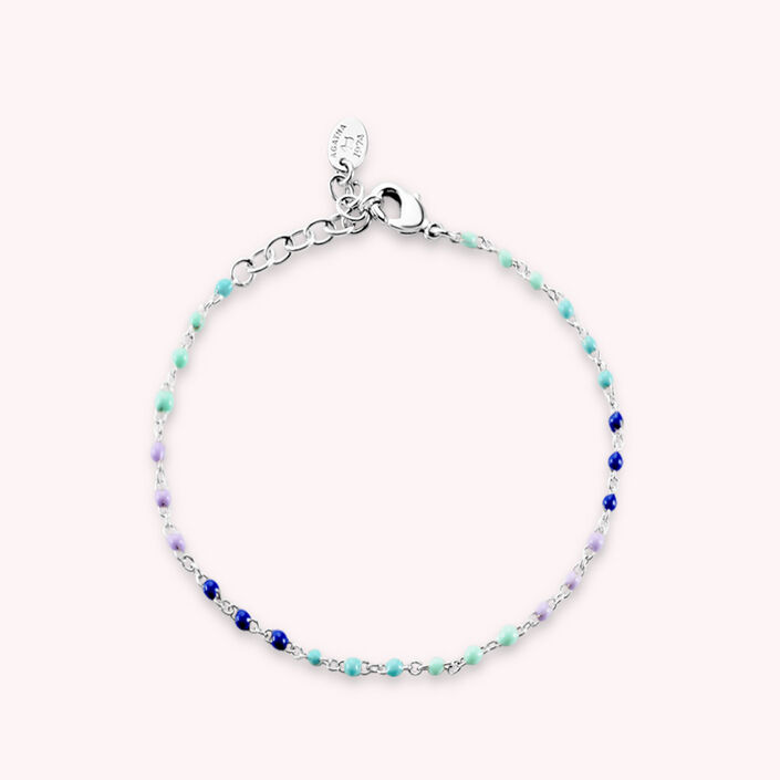 Bracelet souple SMARTY - Bleu / Bleu - Bracelets  | Agatha