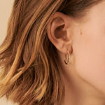 Créoles BELOVED - Cristal / Doré - Boucles d'oreilles  | Agatha