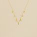 Collier ras du cou LUCKY EYE - Vert / Doré - Colliers  | Agatha