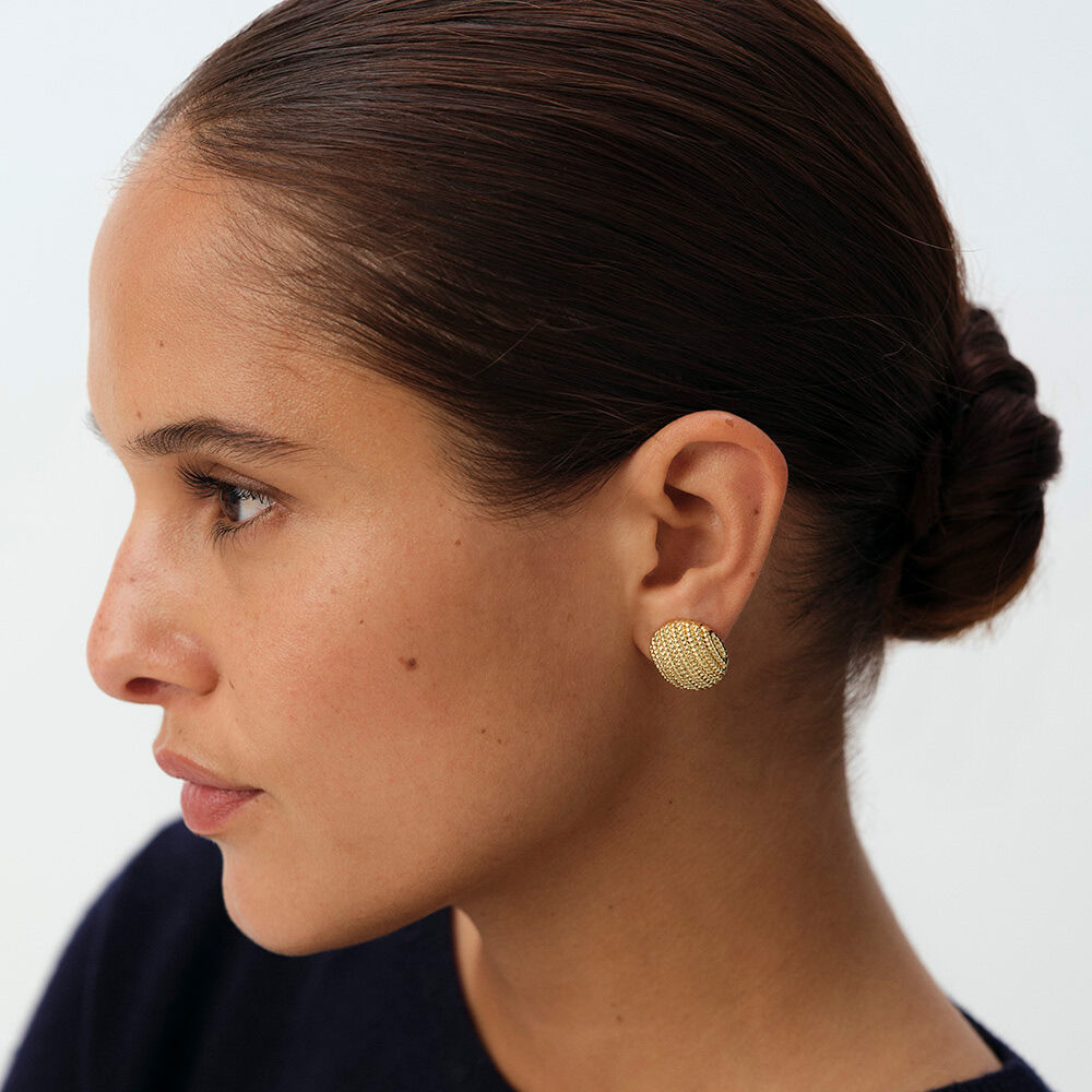 Boucles d'oreilles clips TURENNE - Doré - Boucles d'oreilles clips  | Agatha