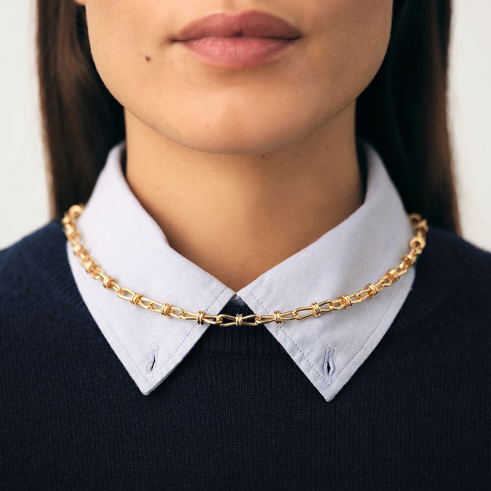 Collier ras du cou MAUDE - Doré - Colliers fantaisie  | Agatha