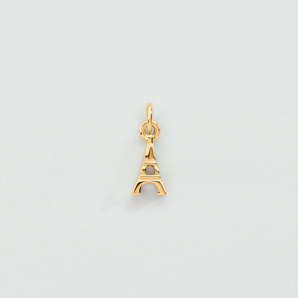 Pendentif TOUR EIFFEL - Dor&eacute; - Tous les charms  | Agatha