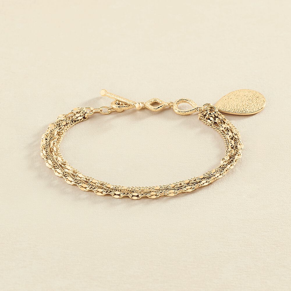 Bracelet souple NEBET - Doré - Bracelets  | Agatha