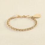 Bracelet souple NEBET - Doré - Bracelets  | Agatha