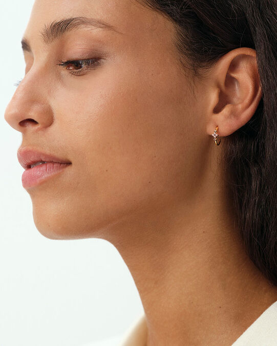 Créoles BELOVED - Rose / Doré - Créoles  | Agatha Créoles BELOVED - Rose / Doré - Créoles  | Agatha