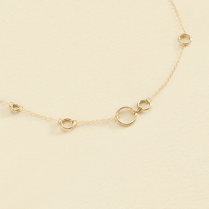 Collier ras du cou PHILRING - Doré - Colliers  | Agatha