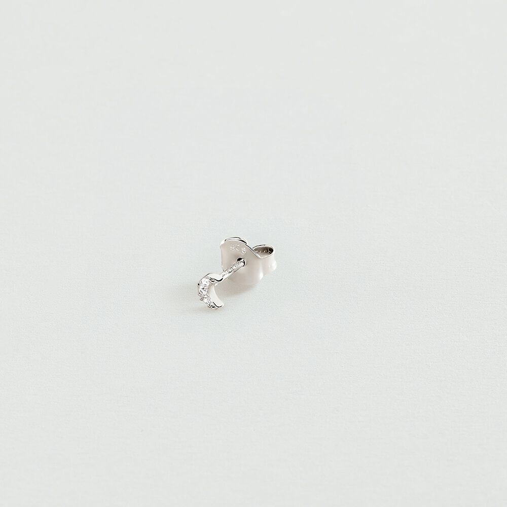 Piercing puce LUNITA - Cristal / Argenté - Piercings  | Agatha