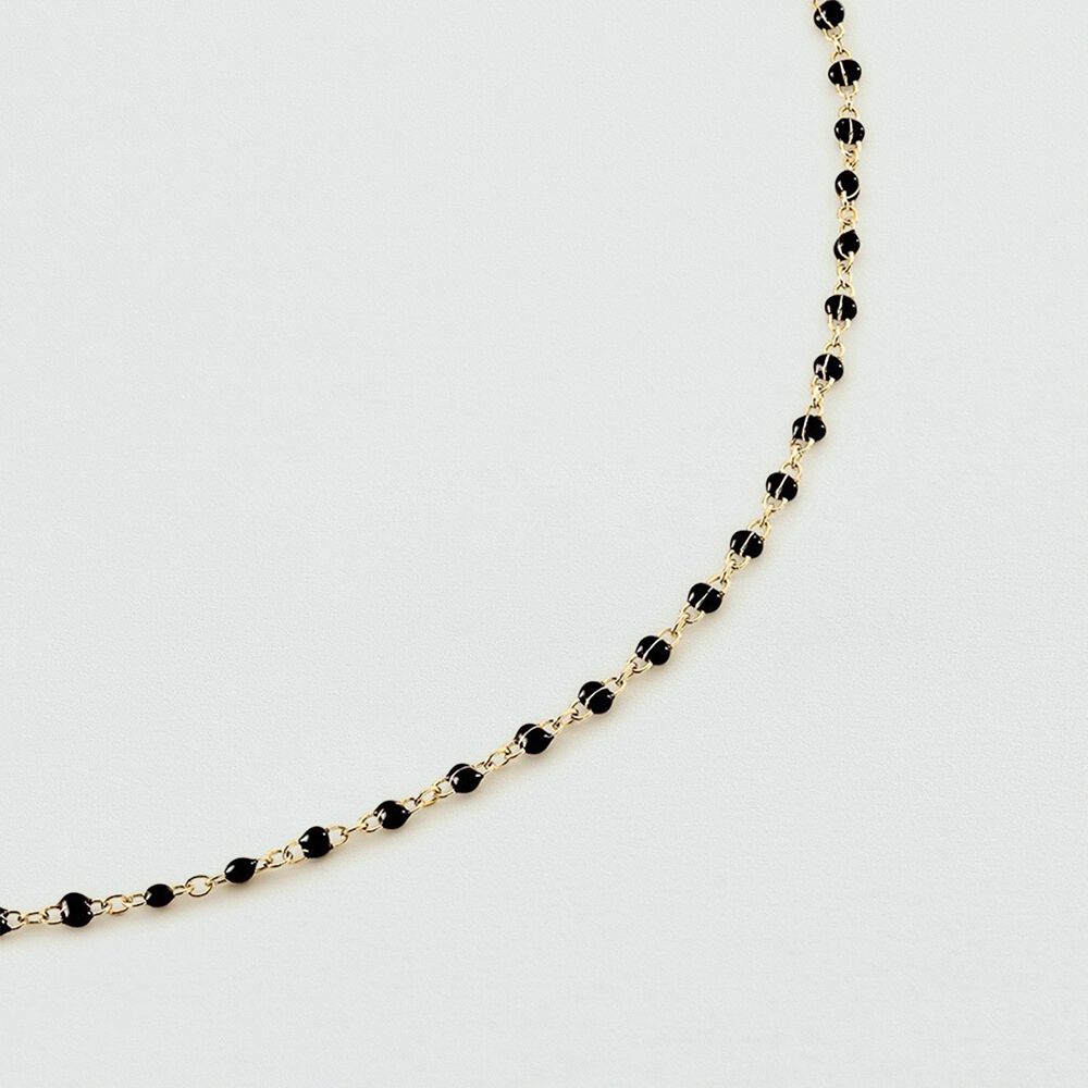 Collier ras du cou SMARTY - Noir / Dor&eacute; - Colliers fantaisie  | Agatha