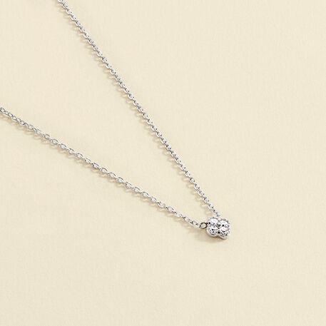 Collier ras du cou BELOVED - Cristal / Argenté - Colliers  | Agatha