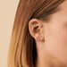Piercing puce TRIOFLOR - Cristal / Argenté - Piercings  | Agatha