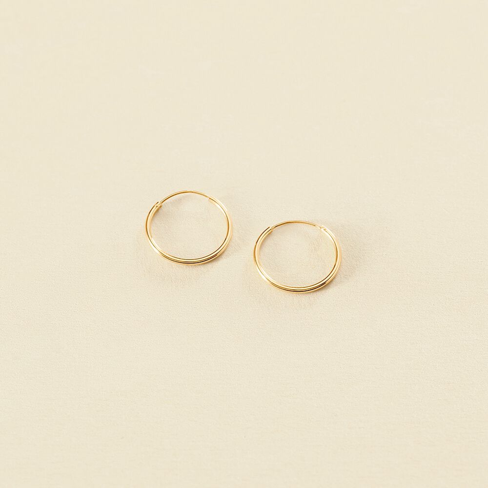 Créoles CREOLA - Doré - Boucles d'oreilles fantaisies  | Agatha