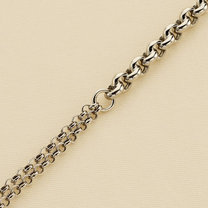 Bracelet souple MIXED - Argenté - Bracelets  | Agatha